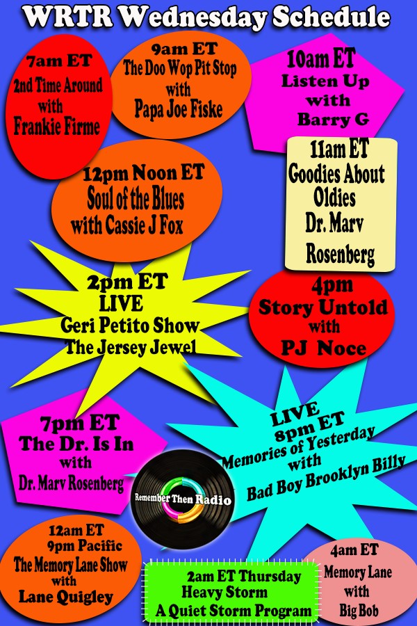 CassieJFox's tweet photo. Great Schedule of shows all day on WRTR #RememberThenRadio
"Soul Of The Blues With Cassie CJ Fox" @ 12-2pm EST Listen: https://t.co/nw43VaQRGQ
#WednesdayVibes #SOTB #Radio #Variety #Classics https://t.co/eYIKdOzRs5