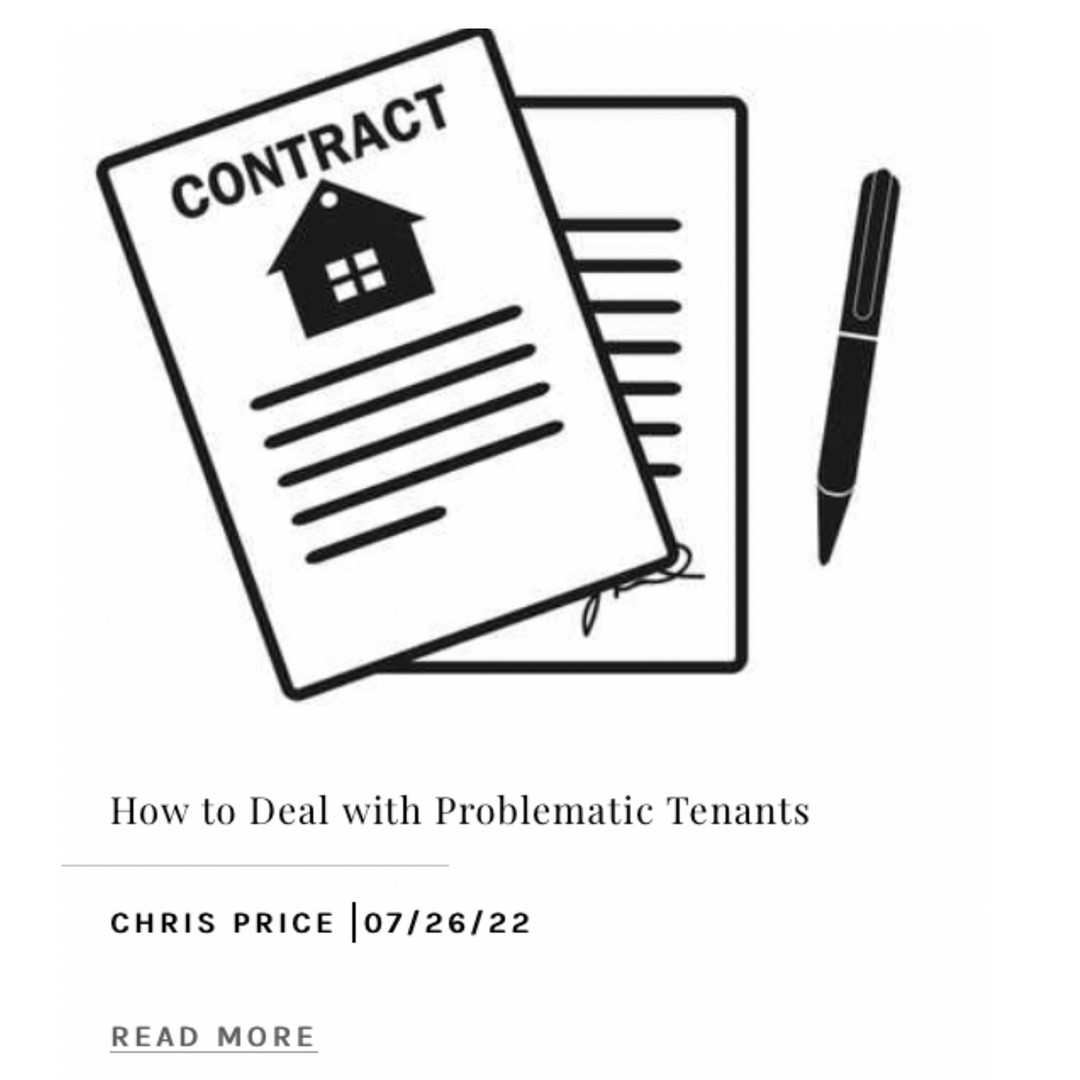 NEW BLOG POST | How to Deal with Problematic Tenants 

Looking to have a rental property or already have one? A good contract, clear communication, and flexibility will help you deal with problematic tenants. Check out our blog post to learn more. Link in bio!