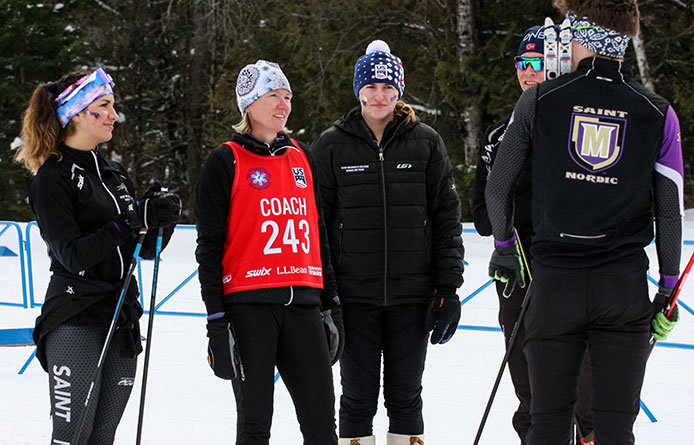 Thanks to the leadership of Molly Peters, our Nordic skiing and men's and women's cross country running head coach, the International Ski Federation reached a historic equal-distances decision in May!

➡️Read all about it via <a href="/FasterSkier/">FasterSkier</a>: bit.ly/3cJMG1M #smcpks