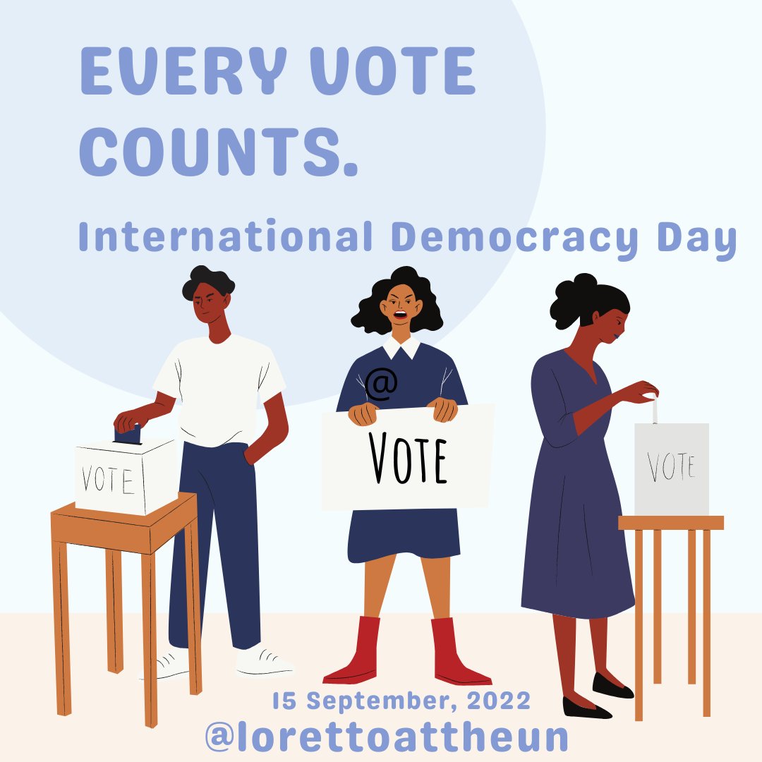 Today is #InternationalDemocracyDay. While we must never take for granted the freedoms we are given, we must also seek answers to the systemic challenges it faces. We must work constantly at a stronger, more inclusive, democracy; it is never a given.