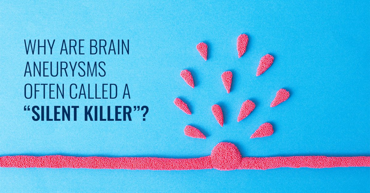 #BrainAneurysms are called the "silent killer" because it's tough to know if you have a #BrainAneurysm. Your first symptom is often your last one. Learn more about #BrainAneurysmSymptoms so that you are prepared &gt;&gt; bit.ly/3P1eA7i. #TheLisaFoundation