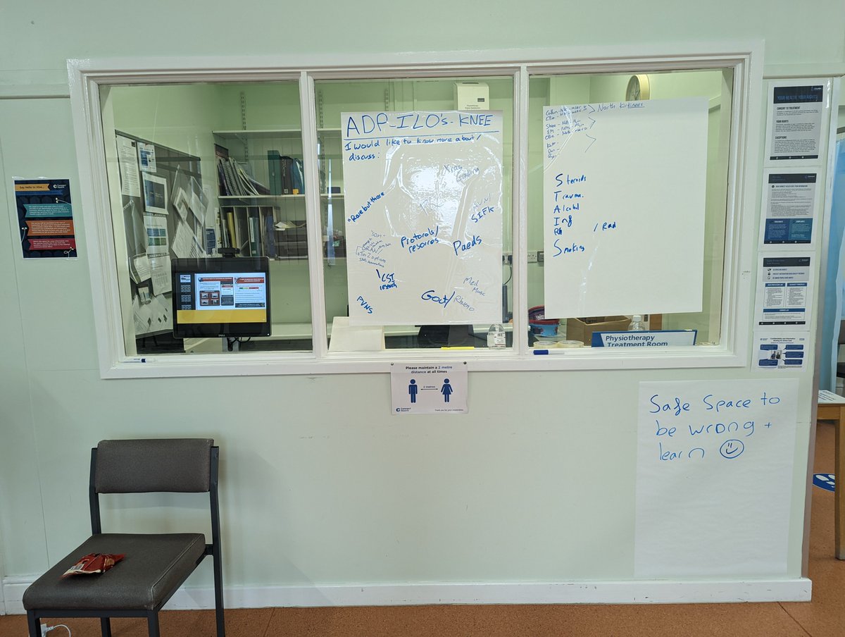 GatesPhysio's tweet image. Great interactive face to face study Day for our Central ADP MSK Clinicians today on the Knee. 

Featuring "Tough knee quiz", case studies, shoe challenge (@lizbayleyphysio ), practicals, terrible jokes and plenty of resources and infographics. 

@MSKEdNet @Connect_Health_