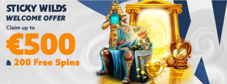&#128680;Sticky Wilds: Play with €500 Extra Bonus Funds and 200 Free Spins!