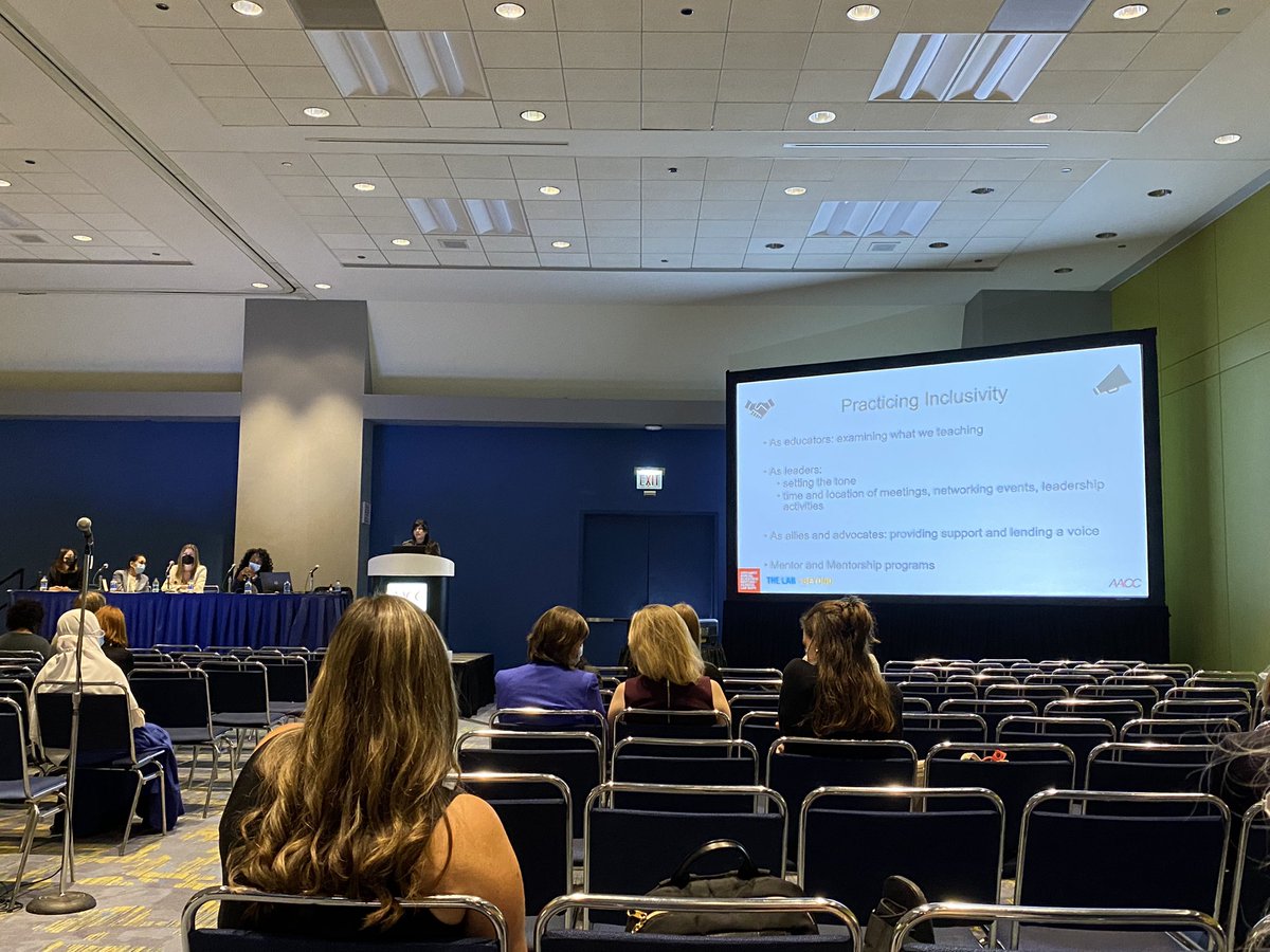We can all make a difference in creating a more inclusive environment! Drs. Shajani-Yi, <a href="/DrAyalaLopez/">Nadia Ayala-Lopez, PhD, MLS (ASCP), DABCC, NRCC</a> , @opphd, @LauraParnas &amp; Ramanathan discuss how to become an ally and promote DEI in lab medicine. #2022AACC