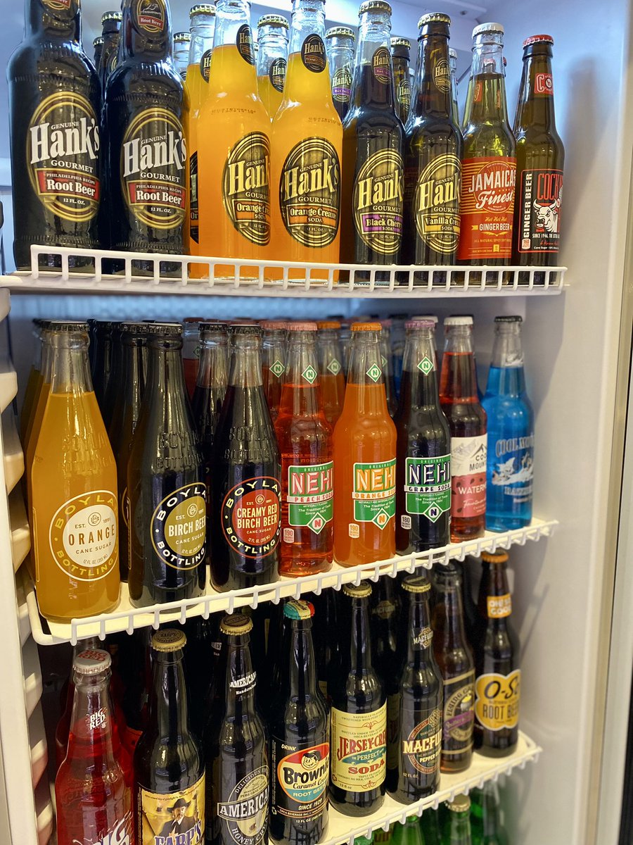 ⁣We have an awesome selection of your favorite retro sodas in our shop! Stop in today for an old favorite, or to discover something new. 🥤