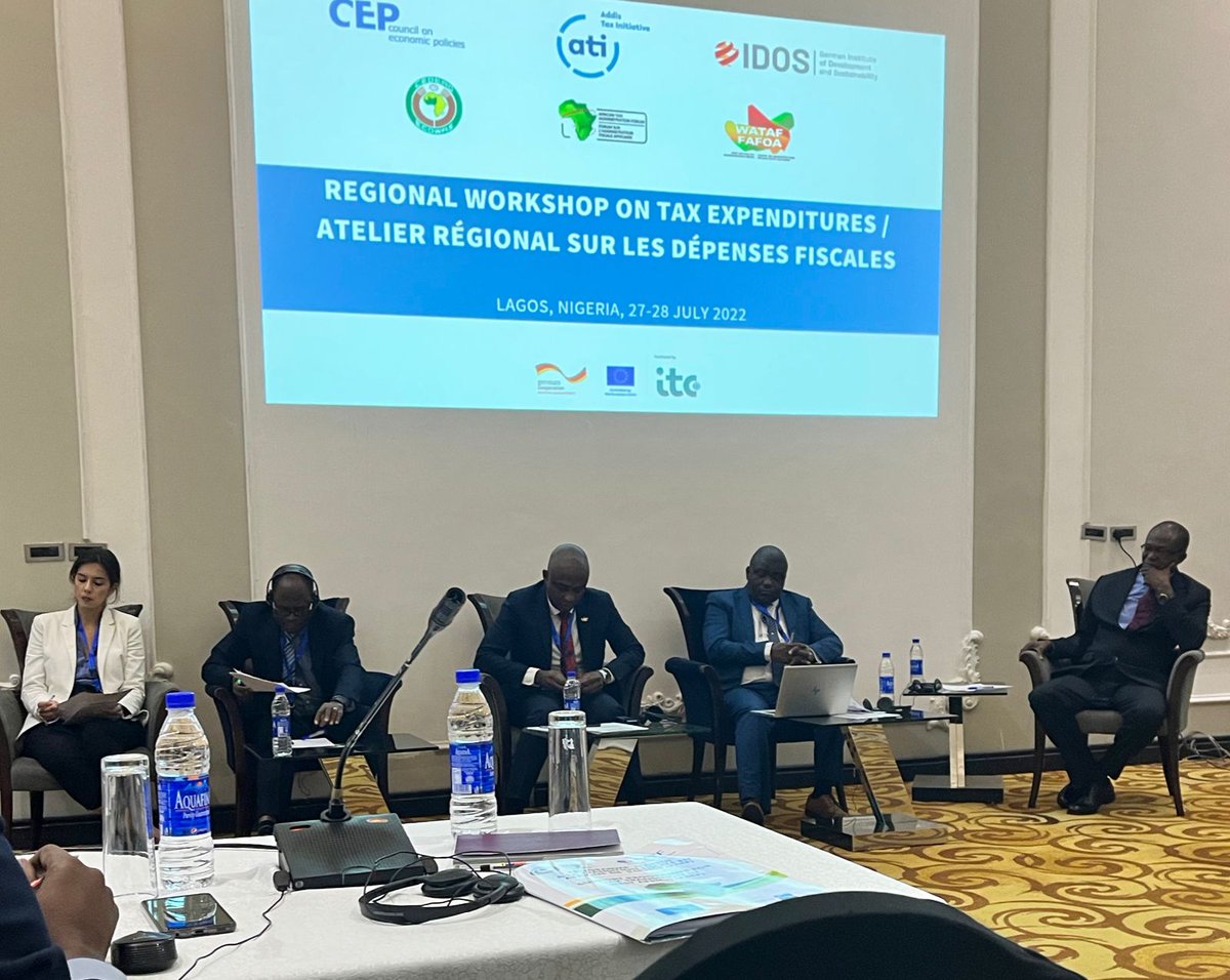 Mr Ezera Madzivanyika, ATAF's Research Manager, 
gave welcome remarks on the Regional Workshop on Tax Expenditures - Addis Tax Initiatives.

#TaxExpenditures
#TaxTwitter