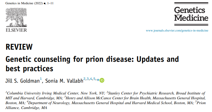 GIMJournal's tweet photo. Prion diseases can be inherited and genetic counseling for family members of patients may be helpful #CreutzfeldtJakob #PrionDisease #PRNP #genetics https://t.co/NnTBP4tSIN https://t.co/zmEeMSRMMg
