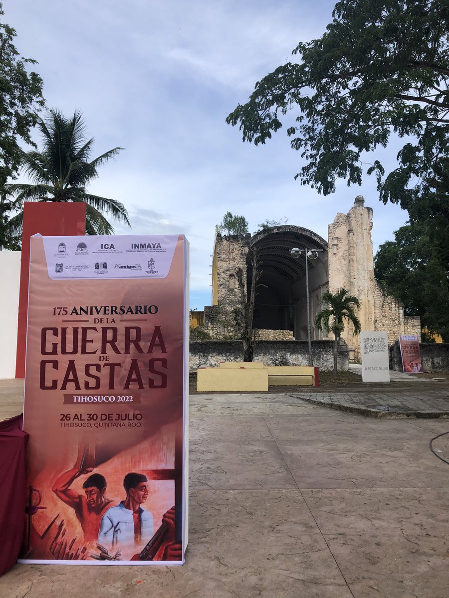 Se cumplen 175 años del inicio de la Guerra de Castas. #Tihosuco, uno de los sitios más emblemáticos de <a href="/MayaKaanTravel/">Maya Ka'an Travel</a>, ha dedicado esta semana a conmemorarlo solemnemente. Es un honor para <a href="/AmigosSianKaan/">Amigos de Sian Ka'an</a> el ser parte de estos eventos. #GuerradeCastas
#Kuxatur #CaribeMexicano