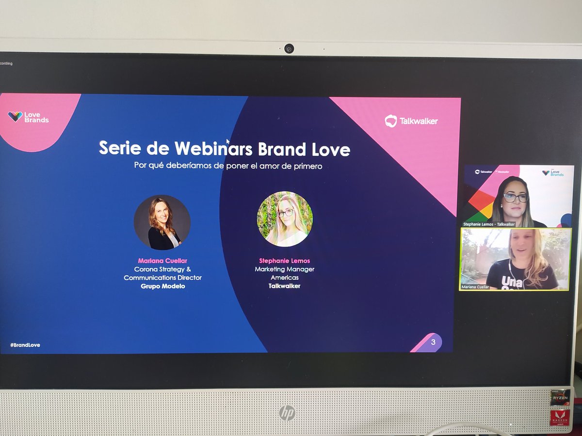 integraevent's tweet photo. Muy interesante el webinar Cerveza Corona y su enfoque en generar amor de marca #BrandLove #BrandLove2022 https://t.co/HyAAX9ugpc