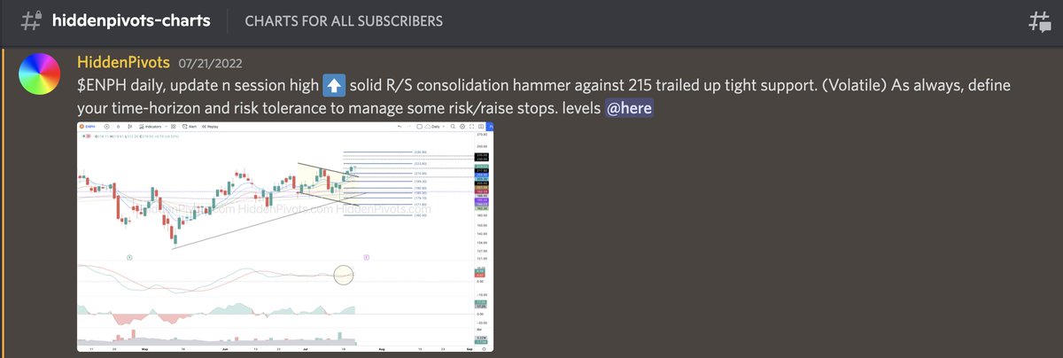 HiddenPivots's tweet image. $ENPH daily 🚀 Beast mode breakout follow through on good print and CC.
#HPchartroom