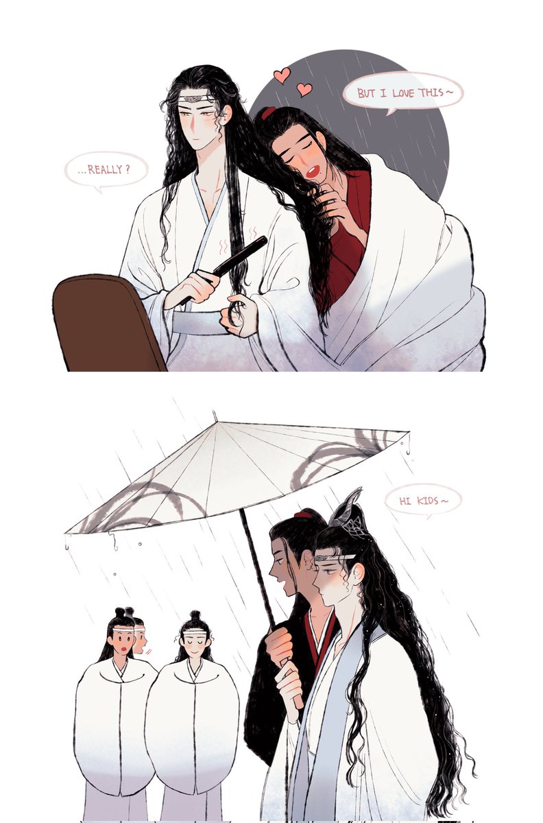 The rainy season #wangxian