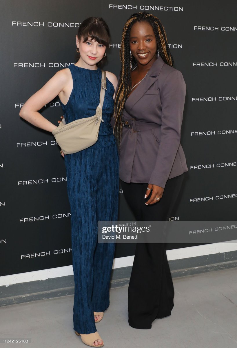 RT @Heartstopper_TV: jenny walser and corinna brown at the French Connection 50th anniversary party https://t.co/YL0A4rqdWE