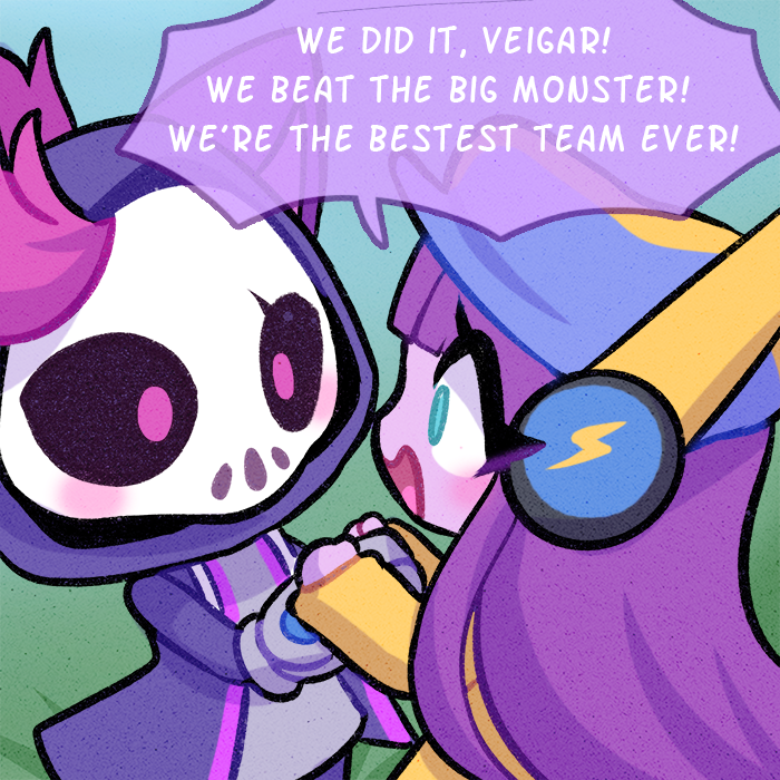 cinamoncune's tweet photo. Rivals💜

Monster Tamer Veigar &amp; Lulu #ArtofLegends #LeagueOfLegends 

(Part 1/2)⬇️ https://t.co/5nusMt4QJf