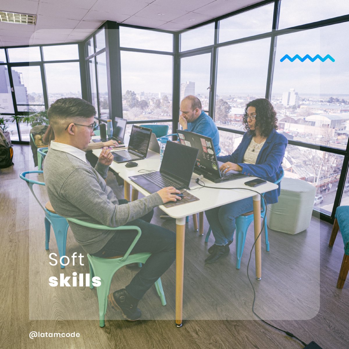 wearelatamcode's tweet image. En #latamcode le damos importancia a las habiliades blandas, creemos que son características que nos hacen destacar como buenos profesionales. Son los talentos que el profesional necesita para ser un punto de integración en la empresa y aportar valor a la misma.
