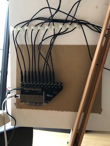 EastMidsOHA's tweet image. Touch the paint &amp;amp; hear the voices! Fun tech creates a talking wall. Young people used EMOHA collections &amp;amp; made their own recordings. At launch of projects re places &amp;amp; people in Leicester's High St Heritage Action Zone from @FOCUScharity Thanks to @Leicester_News @LeicsIAS