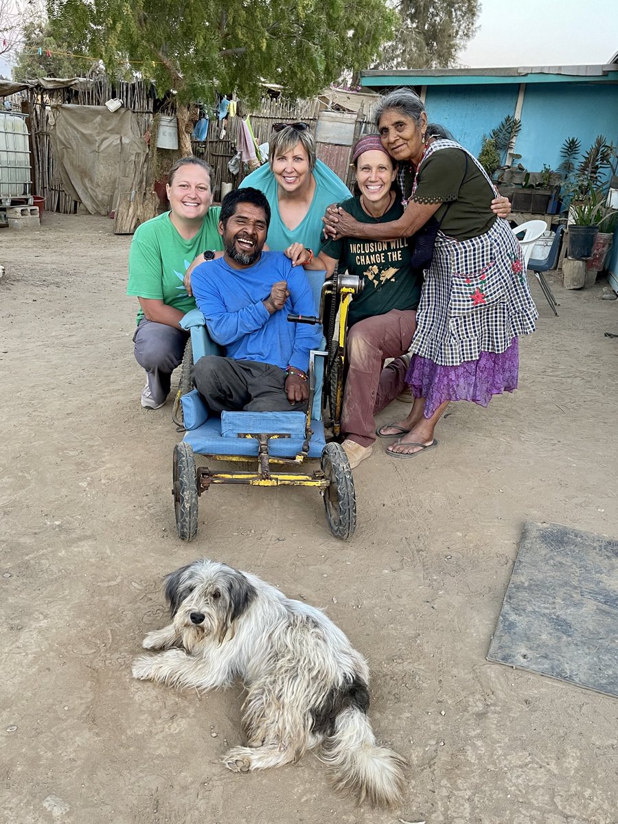 DrFloraIndy's tweet photo. So honored to continue serving @Eternal_Anchor in changing the narrative for how the people with disabilities in rural Baja California are loved, nurtured, and cared for. Working with both the special education school and mobility workshop. #LoveIsAnAnchor https://t.co/FZMNONNMxU