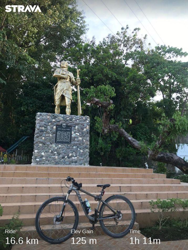 notty_romero's tweet photo. Round 2 of my #KeepMovingForFreedom ride, paying tribute to Sultan Kudarat (1590-1671) who resisted colonizers in the name of freedom.
Check out my ride on Strava.
https://t.co/2uAGFZBX68 https://t.co/EAzZcGnlZw