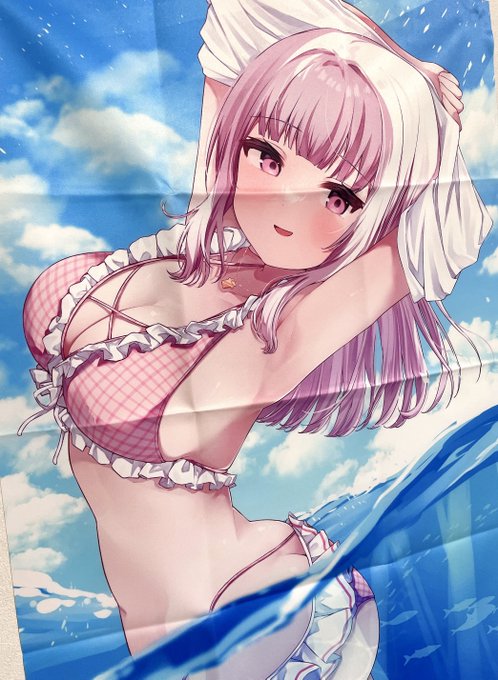 紙のポスター運ぶとき場所取って邪魔になるから布ポスターにしてみた 