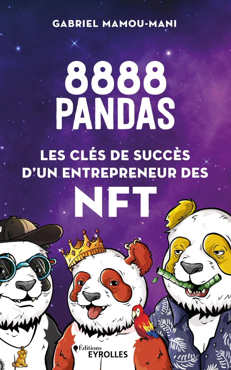 This fall, Panda Dynasty founder Gabriel Mamou-Mani will release a book giving 100% of the royalties back to the community wallet. 100%!

amazon.fr/dp/2416008153/…

Head to discord to read more about this launch and additional updates! 
linktr.ee/pandadynasty