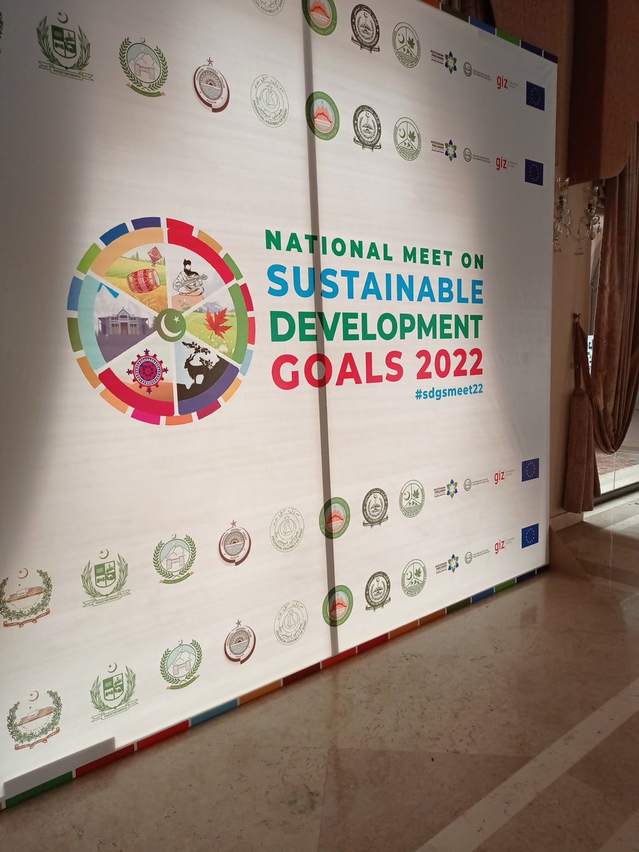 SignifyEC's tweet photo. Congratulations to Hon. MNA and convener of SDGs Parliamentary Taskforce @MNARomina and team @SecretariatSDGs for a successful  Day 1 of the #SDGsMeet2022 - we will continue to support the initiatives for effective localisation of the #SDGs2030 agenda! @a_dar15 @PakistanSDGs https://t.co/WV4qDDe3R9