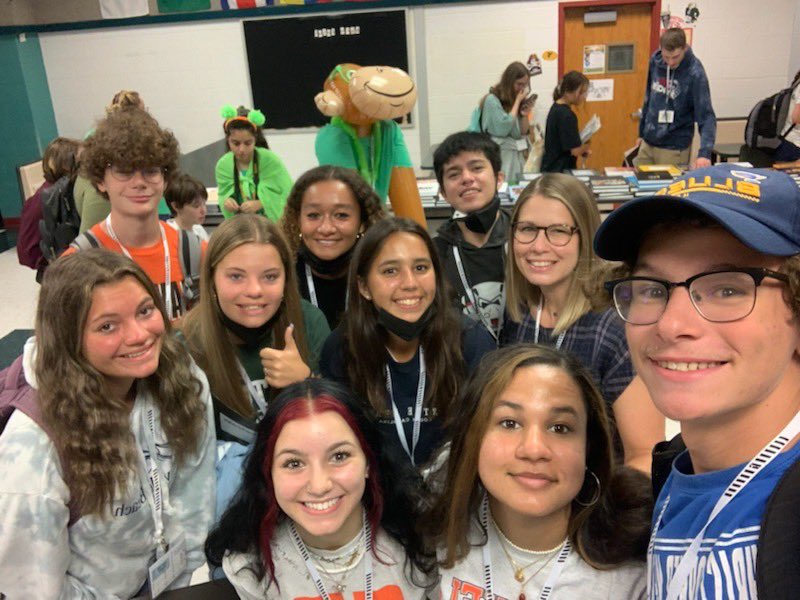 Having a blast at Yearbook NV! Get ready for a great yearbook, Hayfield! #ybknv22 <a href="/novayearbooks/">novayearbooks</a>