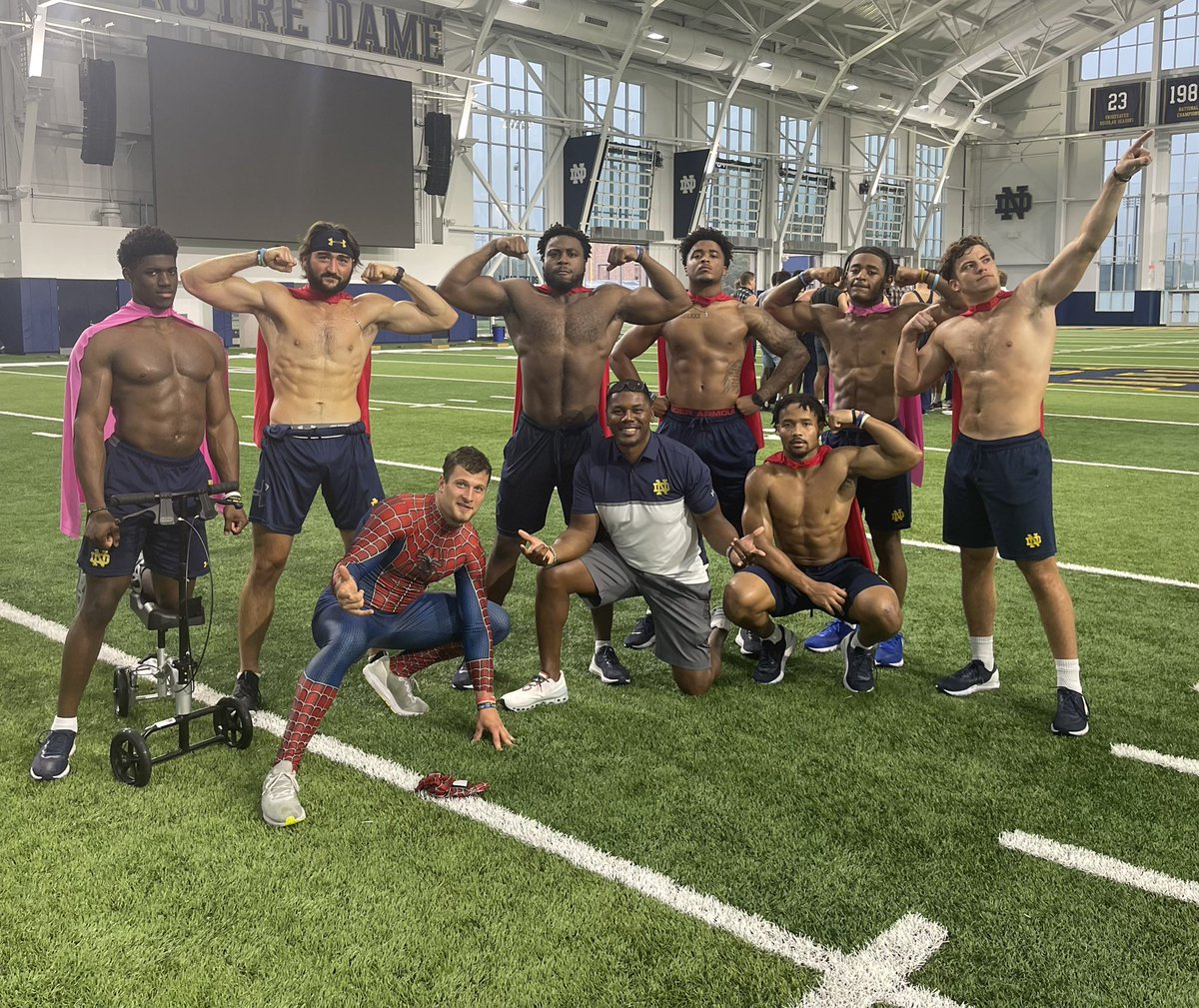 What a way to end the summer program - as Super Heroes!?! Man, this a special group of Rbs. In a week camp starts, then the “Super Stuff”really begins!!! ✊🏾☘️
