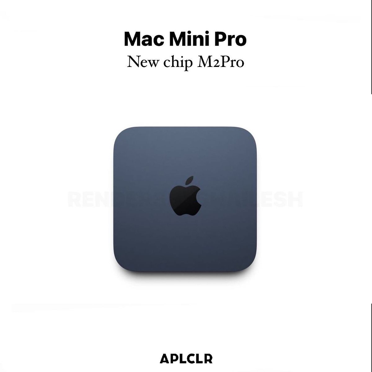 aplclr's tweet photo. Mac mini Pro - M2 Pro in Midnight do you like?
Render: @Shaileshhari03
Comment below your thoughts on this
#apple #applenews #applerumours #appleannouncement
#applemusic #theapplestack #appleevent #unleashed #render
#concept #refinedsign #iphoneconcepts #appleconcept #Concept https://t.co/gcPUtzukuD