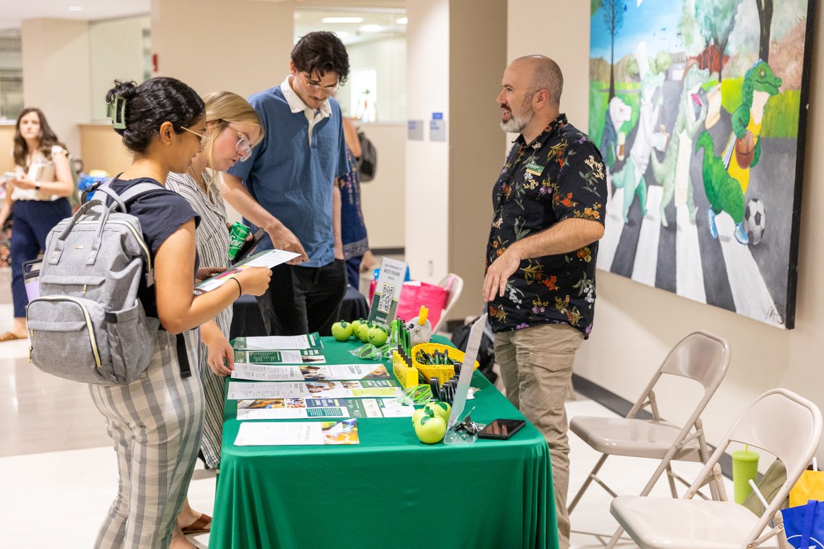 USF COEDU is proud to support <a href="/pascoschools/">Pasco County Schools</a> new teachers at their first day of orientation. Looking forward to a great school year for our teachers and students!  #GoBulls