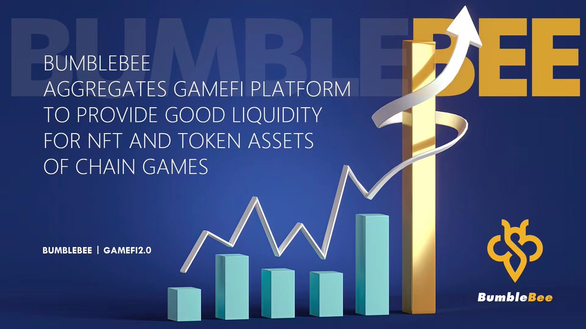 _0BumbleBee_0's tweet photo. 🎉
The BumbleBee aggregated GameFi platform allowing players to have more ways to earn income. The platform also benefits from it, and injects the generated value into the ecology through the destruction of handling fees, denial of developers, etc.,forming a virtuous circle‼️#BMB https://t.co/dIwQcudCdt