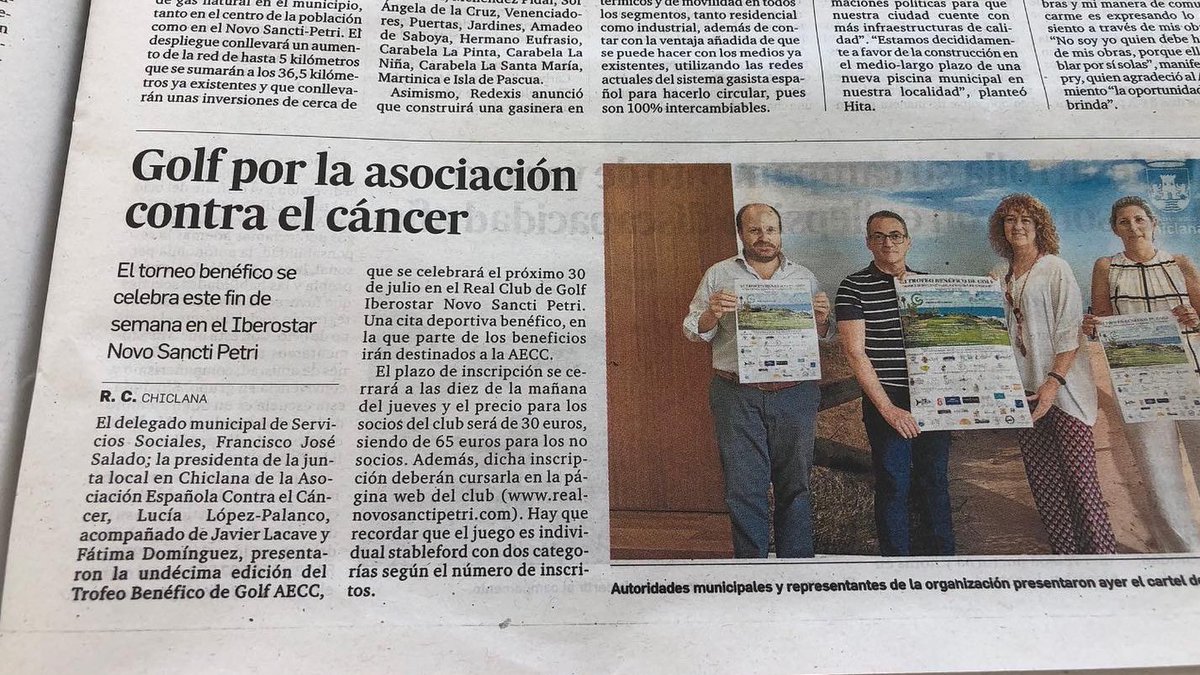 fatimadofer's tweet photo. XI torneo golf a favor de AECC https://t.co/0S0AfDdHTw