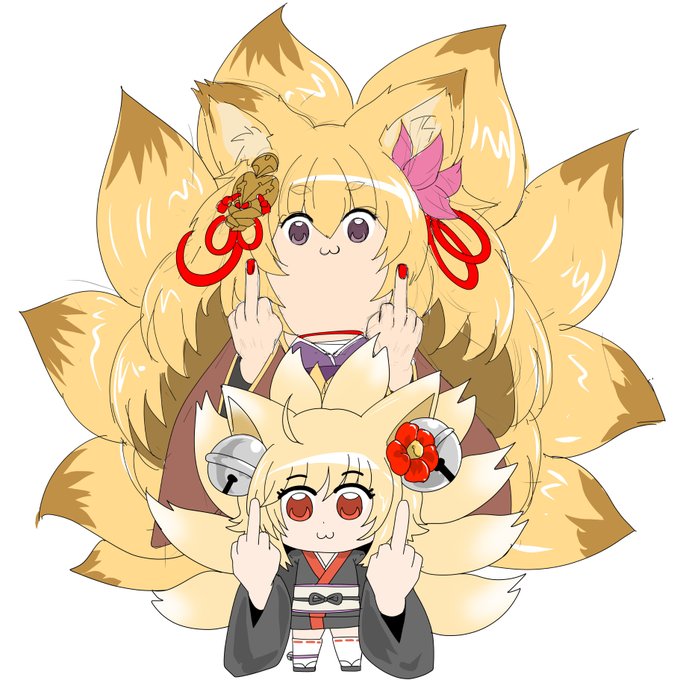 #見た人もなにか無言で2人組をあげる 