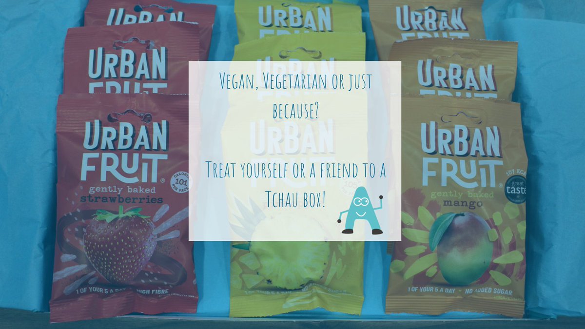 In need of a mid week treat to pick you up in time for the weekend?

Have a look at our letterbox friendly boxes to indulge in premium brands such as <a href="/UrbanFruit/">Urban Fruit</a> 

tchau.co.uk/product/110-ca…

#urbanfruit #110calories #subscriptionbox #vegansnacks