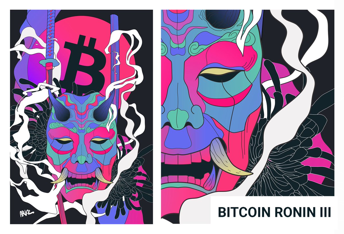 Bitcoin Ronin III is available
0.1 ETH x25ex. 

👹 rarible.com/token/0xd755d5…

▓▓

#NFT #NFTs #nftart #nftcollector #nftcollectors #Bitcoin #bitcoins