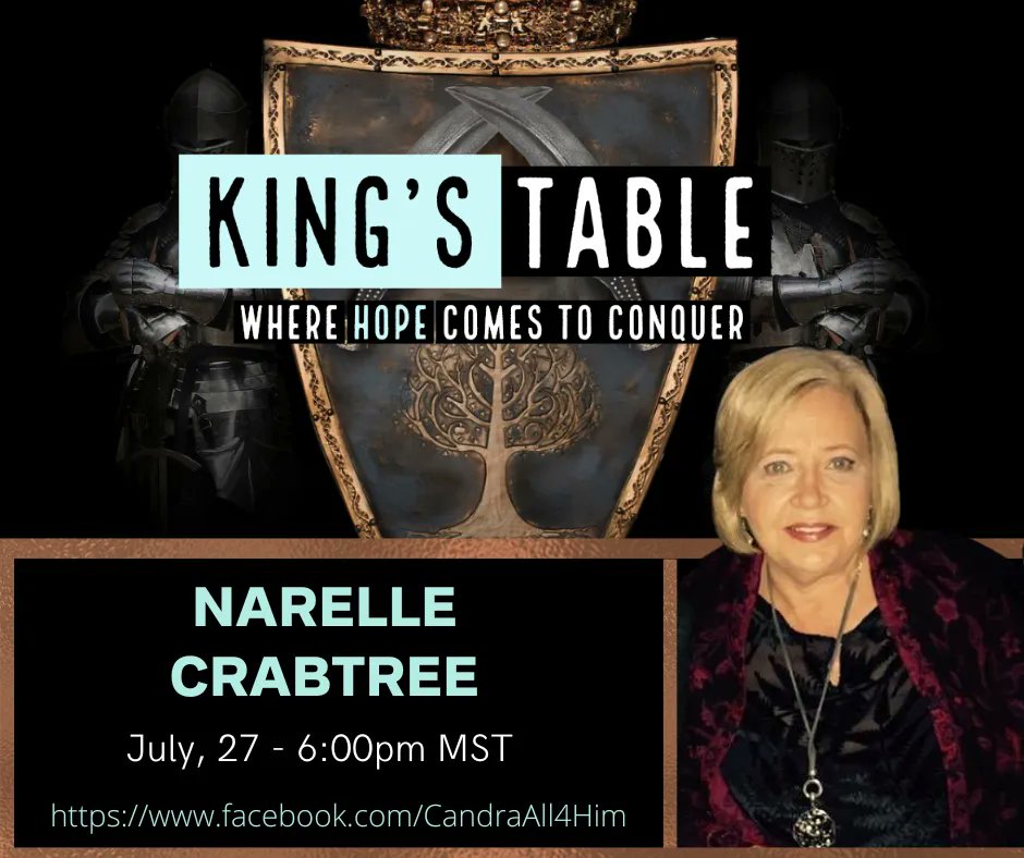 Candraall4him's tweet photo. Get ready, the Australian queen is joining us on #KingsTable TONIGHT !!
You can't help but love this little package of dynamite ! ! !
Hop on https://t.co/TgIalQI84i and give the page a like so we can see and minister to you.
#Jesus #theMTgathering #CandraAll4Him #WXKA https://t.co/iARiyVz2zI