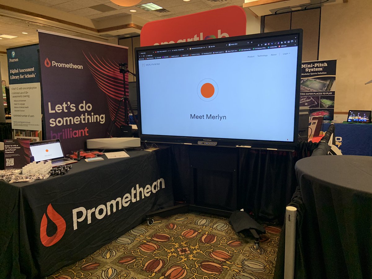 Promethean is here at the CASE SUMMER 22 Conference- come and visit booth 72 to see our award winning ActivPanel 9 and come and see the future classroom using AI come and meet Merlyn Mind  @MerlynMind <a href="/Promethean/">Promethean</a> @LearnPromethean <a href="/EmilyCorsonEC/">Emily Corson EC</a> #CASE2022