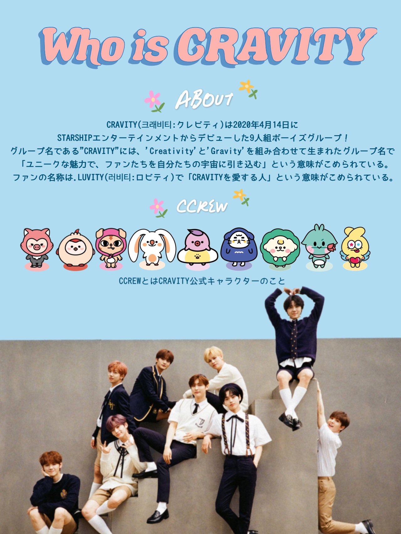 CRAVITY クレビティ ウビン サノク 公開収録 トレカ CCREW｜K