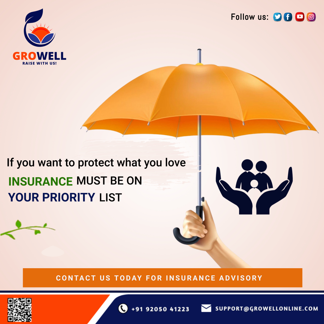 If you want to protect what you love
𝗜𝗡𝗦𝗨𝗥𝗔𝗡𝗖𝗘 MUST BE ON 
𝗬𝗢𝗨𝗥 𝗣𝗥𝗜𝗢𝗥𝗜𝗧𝗬 LIST

#GroWellLegacy #growellonline #insurance #Savings #FinancialGoals #lifeinsurance #insurance #LoveProtection #insuranceadvisory