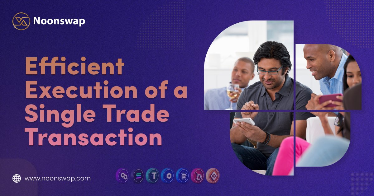 Multiple exchanges liquidity protocols function significantly in execution of single trade execution.
 
Join Telegram:t.me/NoonSwap
Visit: noonswap.com

#Noonswap #SwapExchange #Dexprotocols #BSC #Ethereum #Noonx #NoonDex