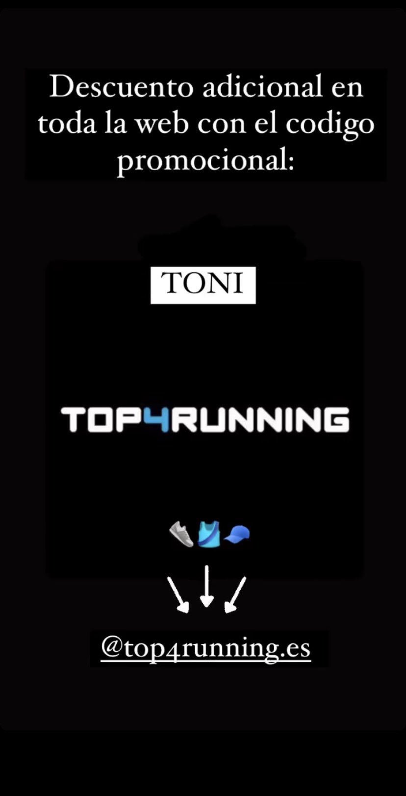 Descuento top4running sales