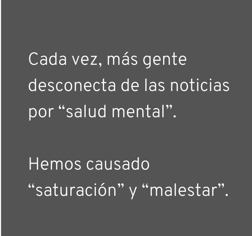 almuariza's tweet photo. Este mensaje me lo repite cada vez más gente. Incluso colegas periodistas. Yo misma estoy sucumbiendo. 

Tenemos que cambiar y aún no sabemos cómo. 
#periodismo #Noticias https://t.co/baXzoYIyJW