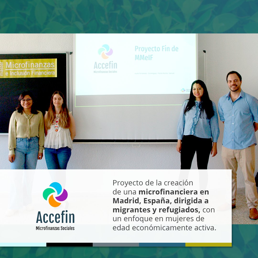 MicrocreditoUAM's tweet photo. Al final de curso los/as estudiantes presentan un #Proyecto de #InclusiónFinanciera y #Microfinanzas aplicando todo el programa en un hipotético caso práctico.

Enhorabuena a los dos grupos por la excelente presentación 

#MMeIF #enClaseMMeIF #MasterMicrofinanzasUAM #fintech https://t.co/wJFZ4H3Vck