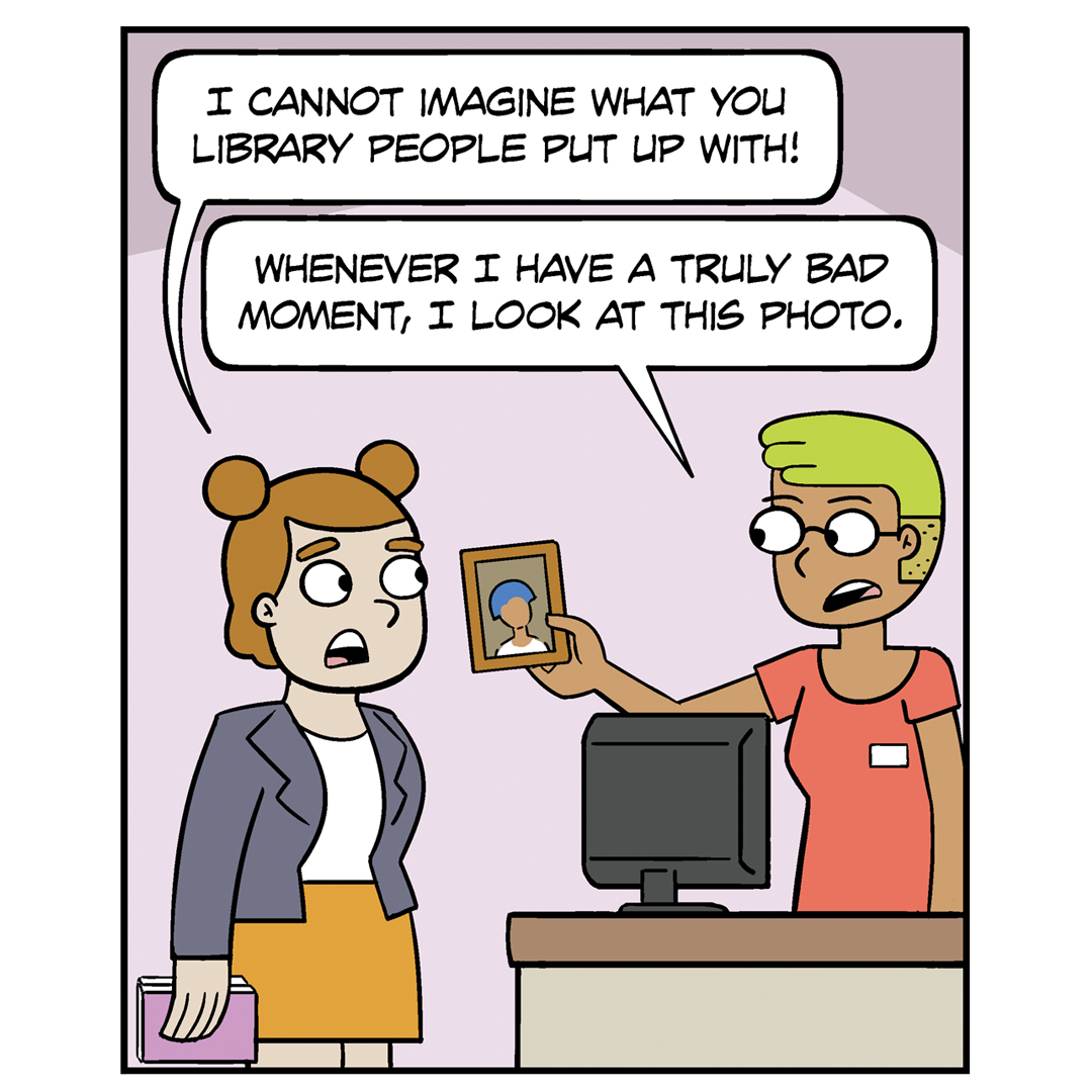 LibraryComic's tweet photo. Imagine. #libarylife https://t.co/cpPeumlCXS