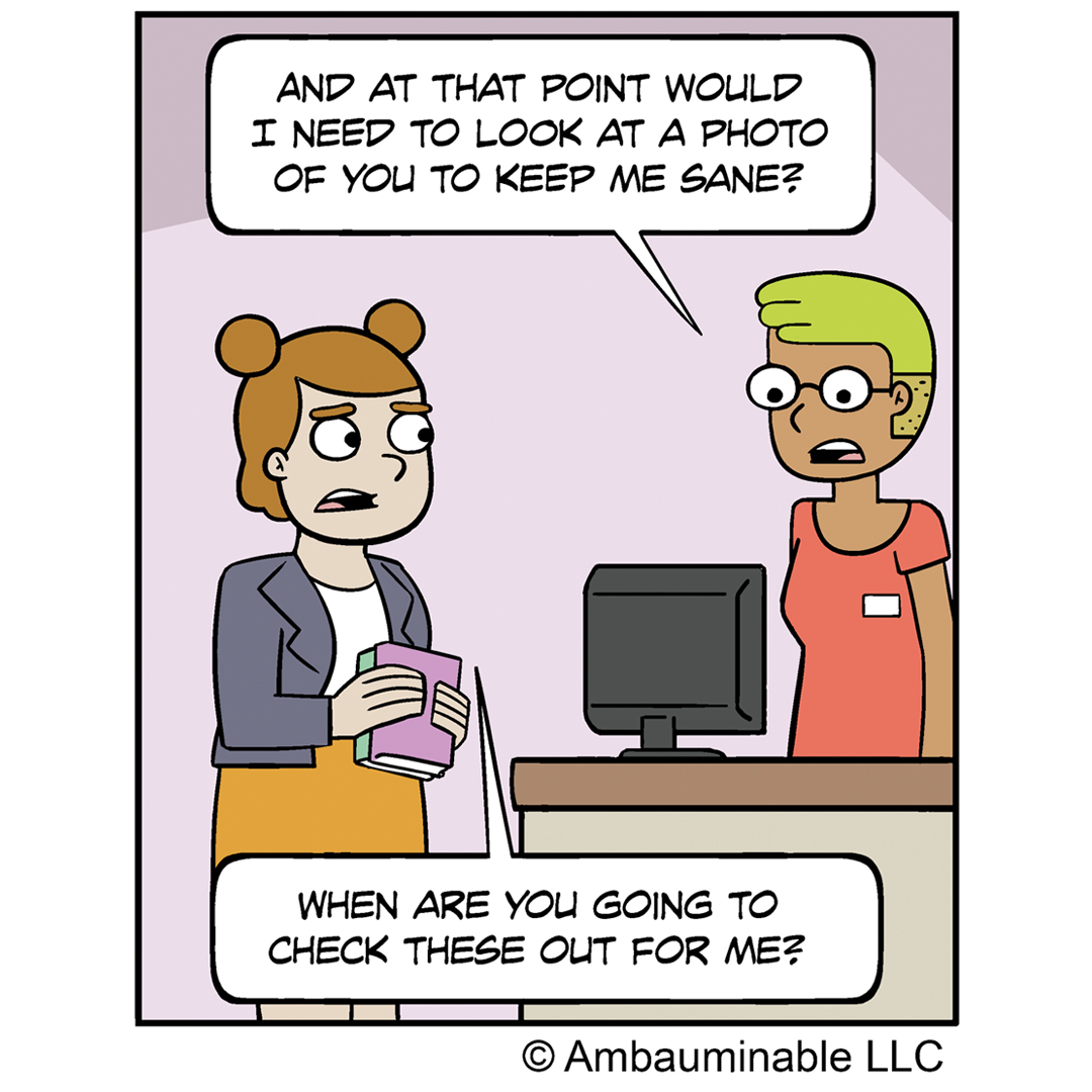 LibraryComic's tweet photo. Imagine. #libarylife https://t.co/cpPeumlCXS