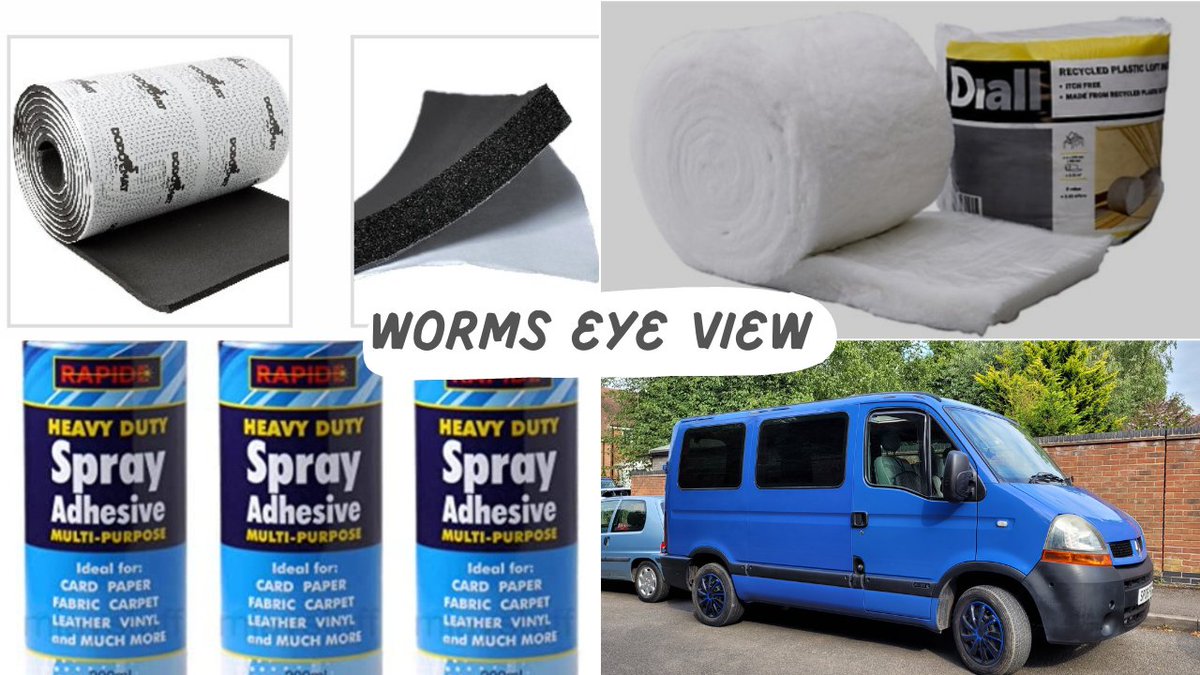 wormseyeview1's tweet photo. https://t.co/VFtarwQVYS
Today's vlog covers a shopping list of items and prices that you might find useful if you are insulating your camper or building a camper! #vanlifeUK
#campervanbuild
#stelthvan
#campervanselfbuild https://t.co/hyiFhZdYFN