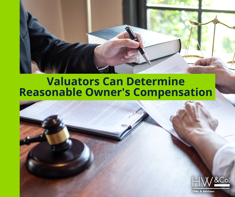 Owners’ compensation is often one of the largest expenses on a private business’s income statement. So, the IRS monitors it closely. It’s also one of the most contentious adjustments that’s needed to accurately value a business. Learn more: ow.ly/RvRp50K5oiv
#valuations