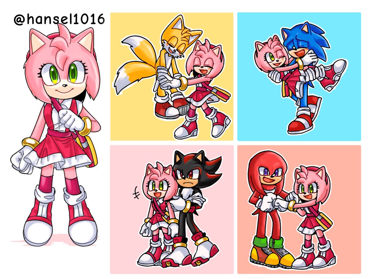 Luc on X: RT @hansel1016: Amy Rose in the Sonic movie #SonicMovie #AmyRose  #SonAmy  / X