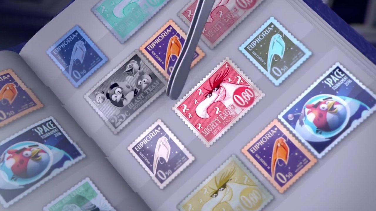 Angry Birds In 4 on Twitter "Angry Birds Zero Gravity s1 ep1 Stamp