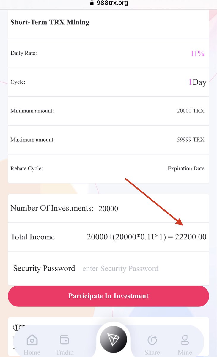 🔥Blockchain technology cryptocurrency mining, you can earn profits after 24 hours of investment, and withdraw in full!  Official link: 988trx.org/pages/register…
🚀🚀🚀🚀
@cctip_com airdrop 0.35 USDT 130