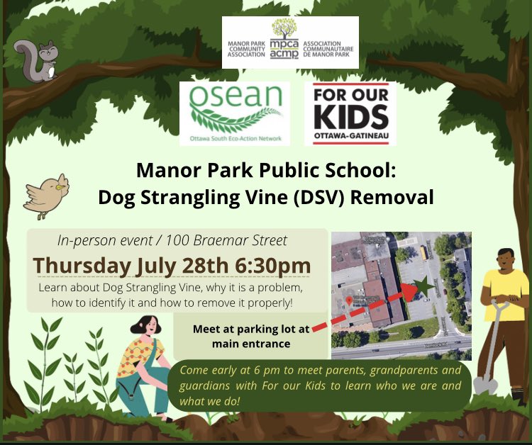 ForourkidsO's tweet photo. Katie and Kyle #Caterpillar are growing and can’t wait to meet kids and adults coming to help us remove #DogStranglingVine on Thursday. Come join us to learn about Invasive species, #Pollinators &amp; For Our Kids @ManorParkCA @CAFES_Ottawa @EcologyOttawa RSVP https://t.co/BI9Ci5Z7CF https://t.co/wBhjiVbVPu