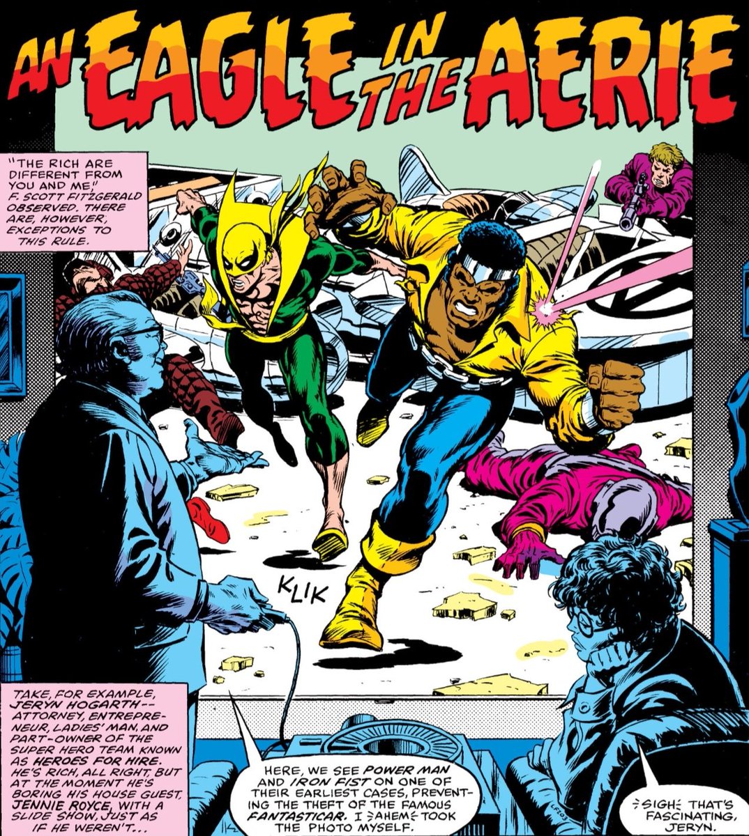 HFoh's tweet photo. Power Man and Iron Fist by @Kerry_Gammill, Ricardo Villamonte & Ben Sean.
#kerrygammill #ricardovillamonte #bensean #powermanandironfist #marvelcomics #comicbookbroadcaster
#thecosmiccomicbookbroadcast #splashpages #comicbooks https://t.co/GbSDKMZsrE
